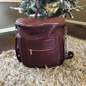 Fawn Design Original (Full-Size) Diaper Bag (Wine)